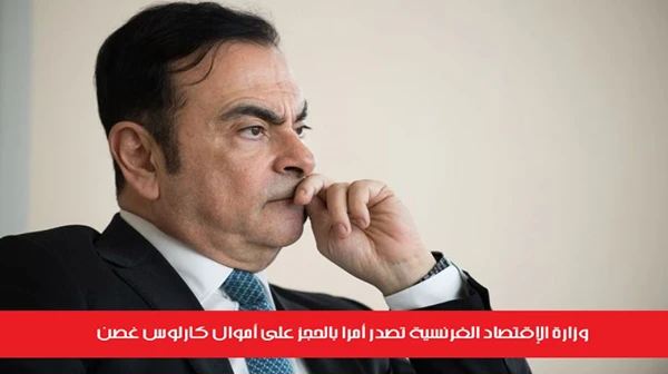 وزارة الإقتصاد الفرنسية تصدر أمراً بالحجز على أموال كارلوس غصن